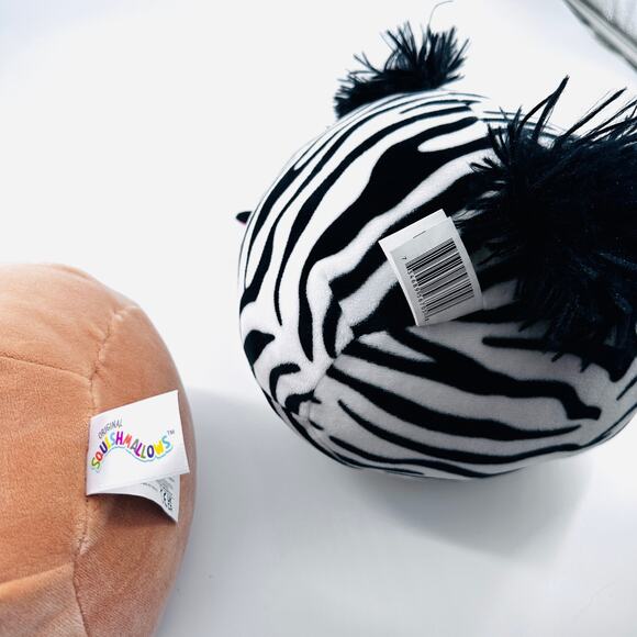 Squishmallows Cactus & Zebra Valentine's Plush Collectible 7 inch - Picture 4 of 5